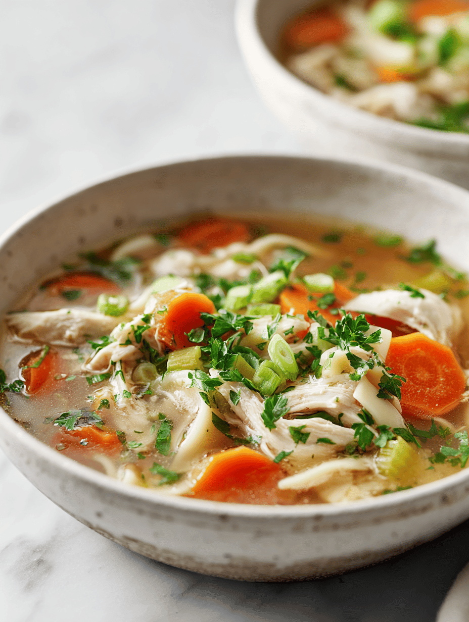Homemade Chicken Soup That Warms the Bones and Tells a Story