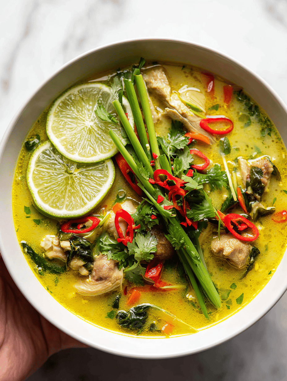 instant pot chicken soup recipe