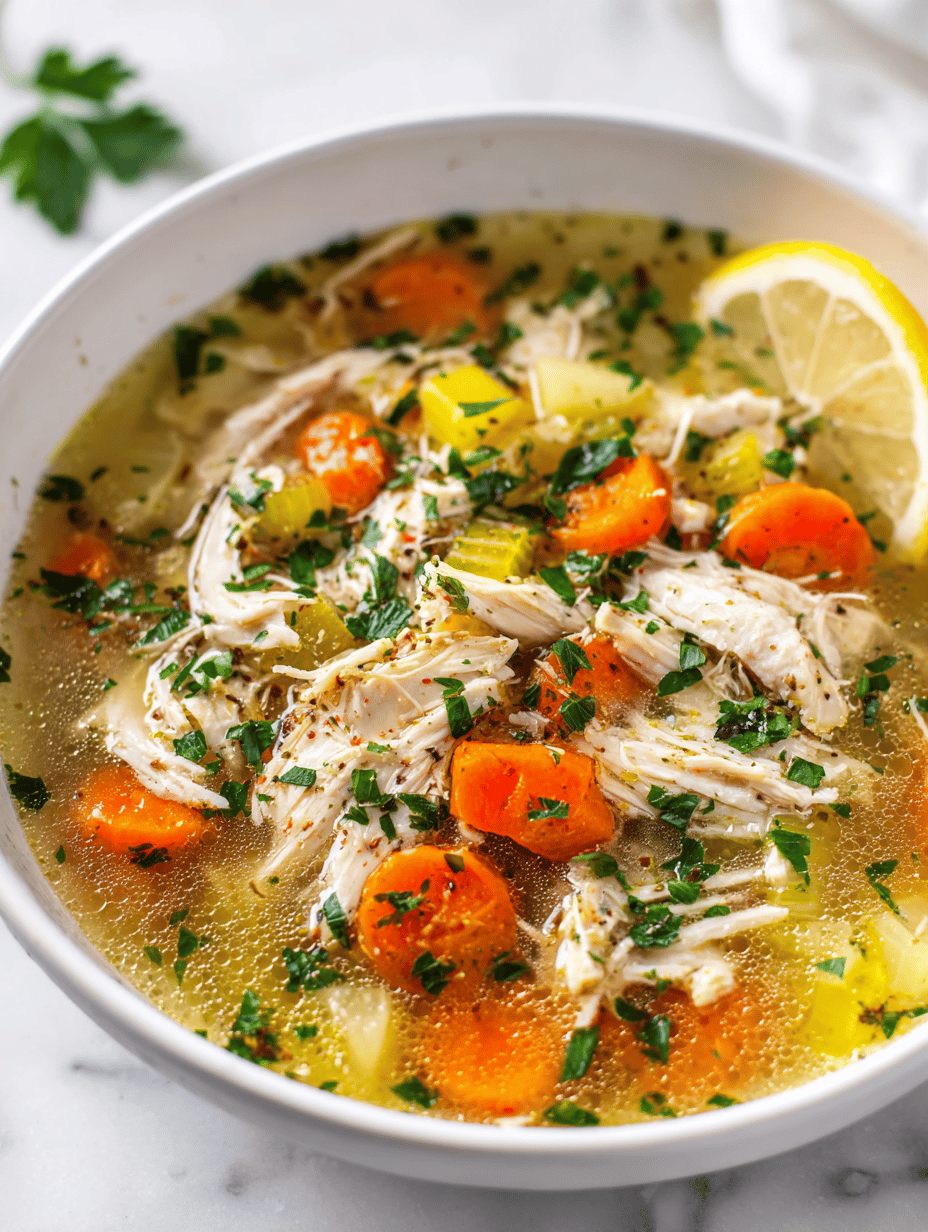 quick chicken soup recipe