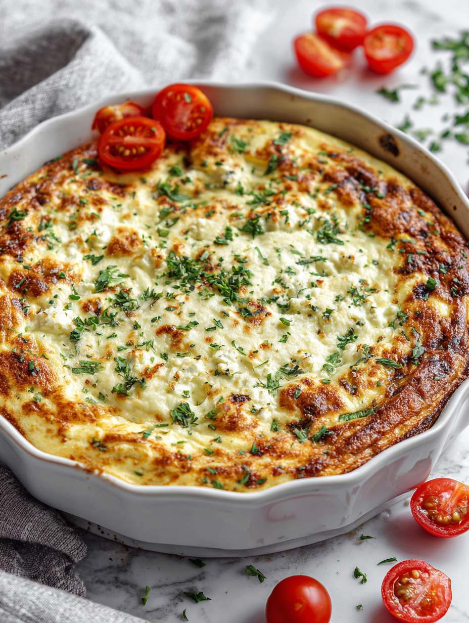 Cottage Cheese Egg Bake Recipe