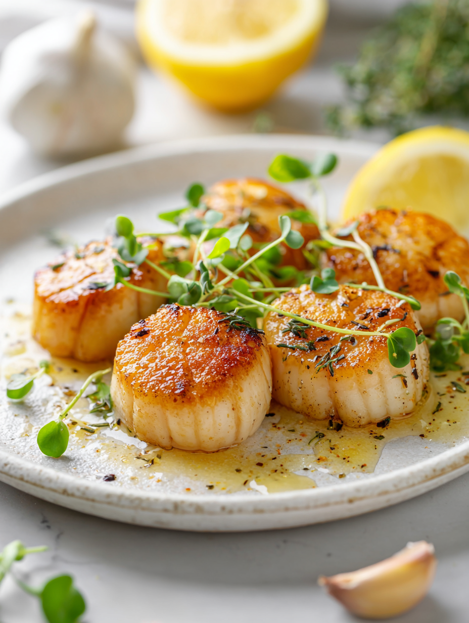 Pan Seared Scallops Recipe
