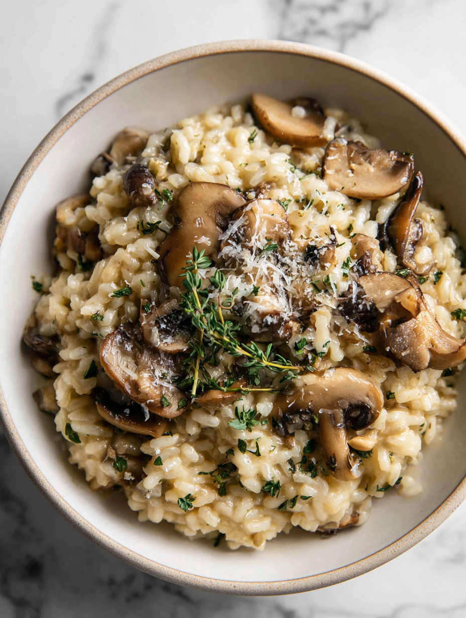Mushroom Risotto Recipe