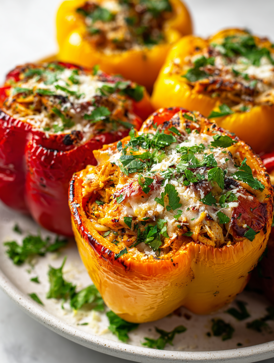 Turkey Stuffed Peppers Recipe