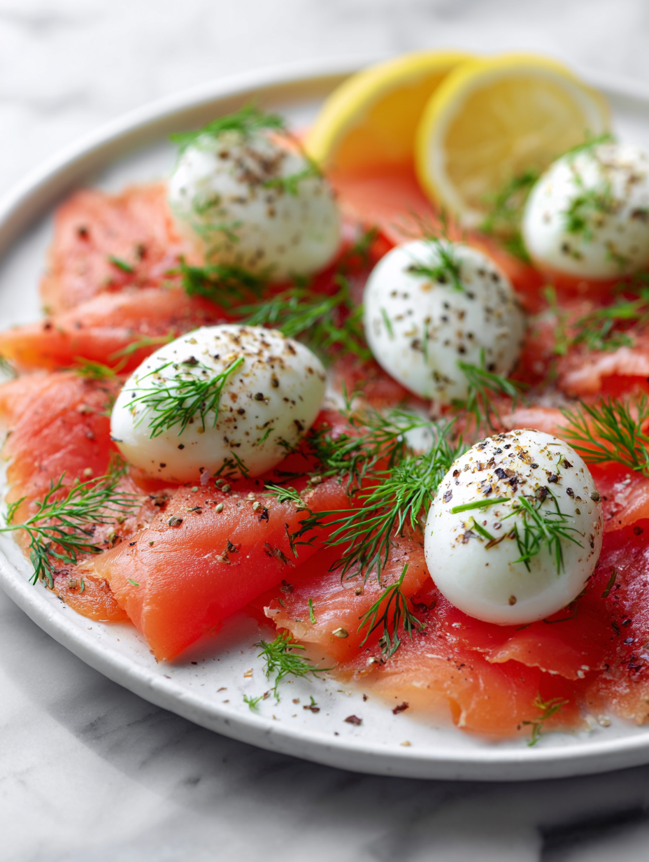 Smoked Salmon Eggs Recipe