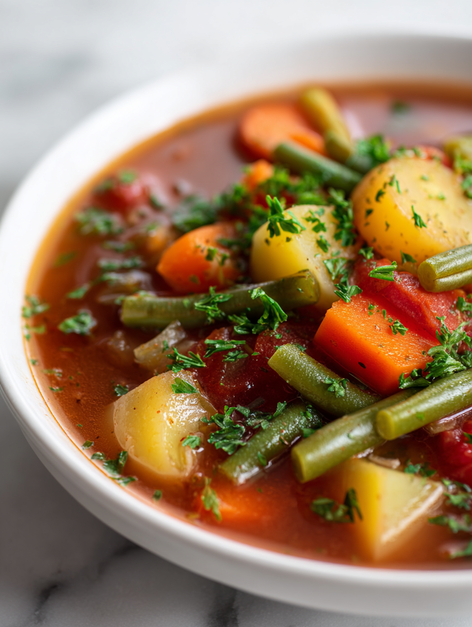 Crockpot Vegetable Soup Recipe