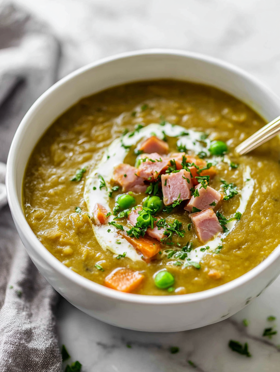 Crockpot Split Pea Soup Recipe