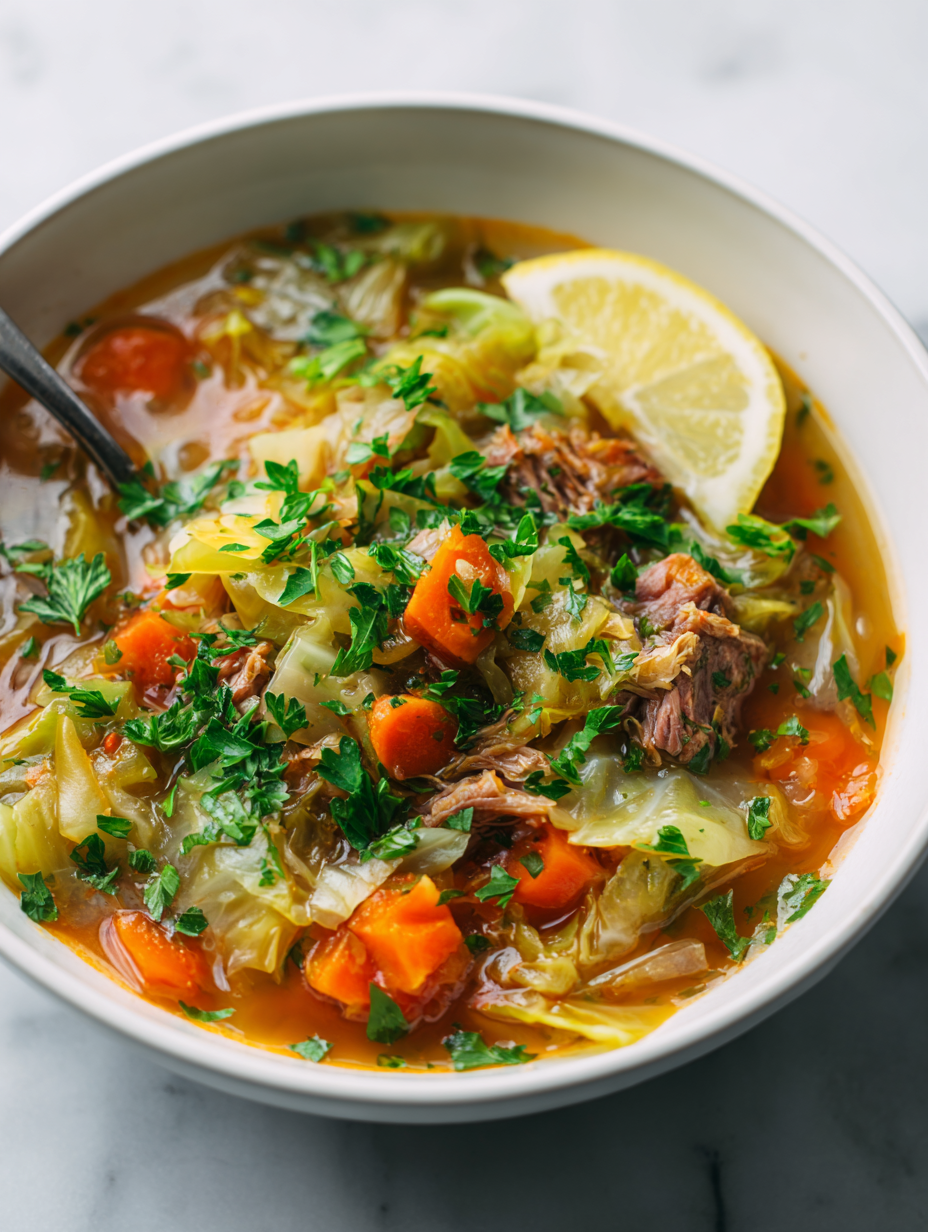 Crockpot Cabbage Soup Recipe