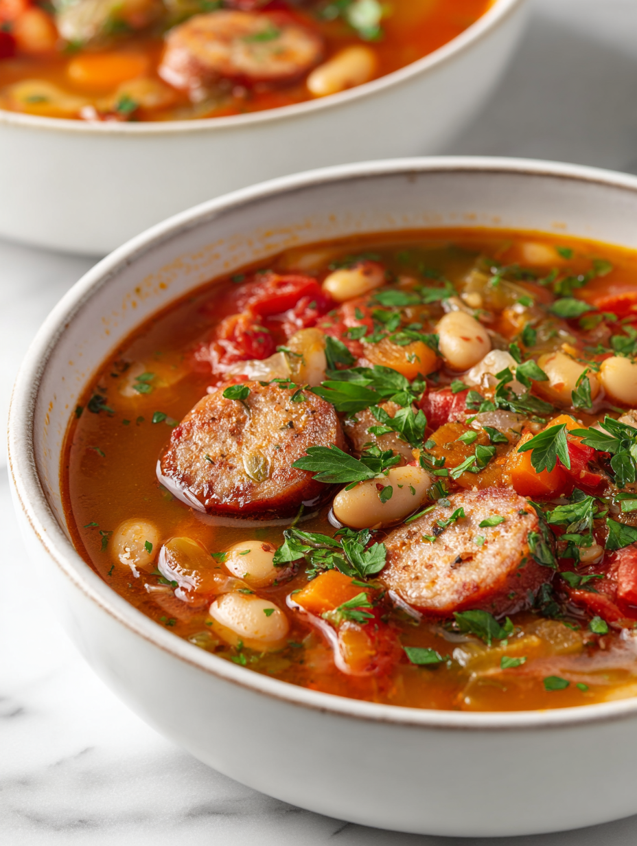 Crockpot Sausage Soup Recipe (pork Sausage)