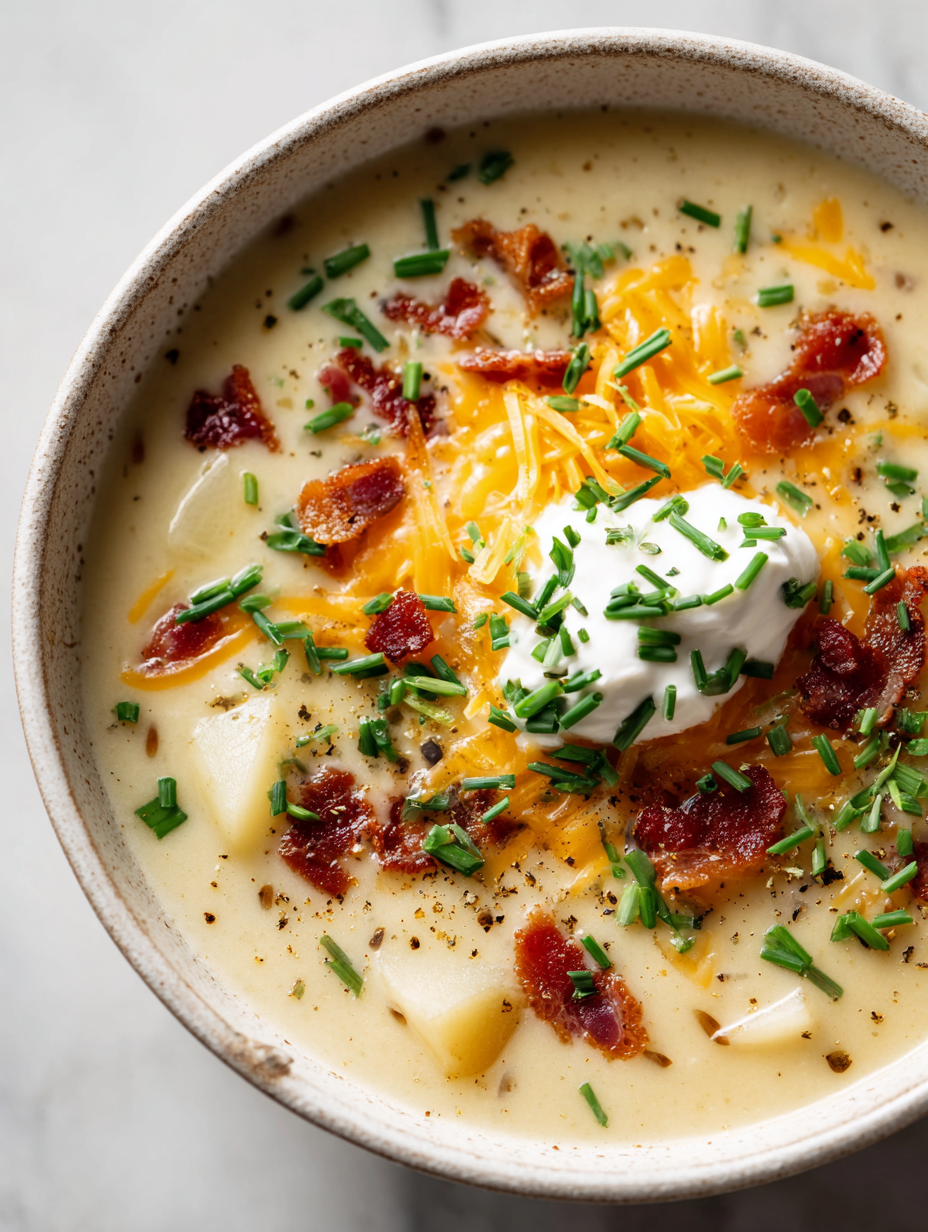 Crockpot Potato Soup Recipe